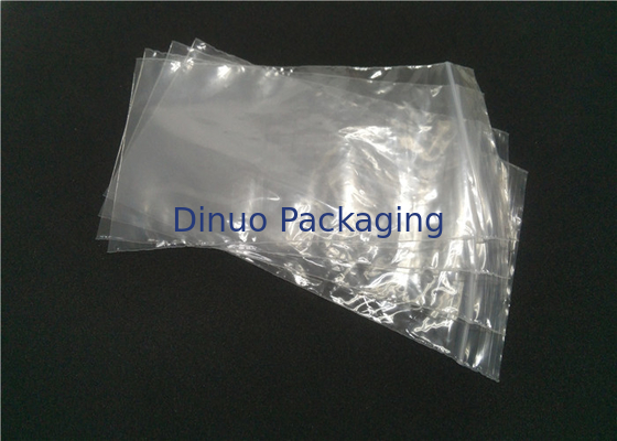 Kilitli Top ile Özel Baskılı Anti Statik PE Plastik Torbalar Suya Dayanıklı Anti Toz