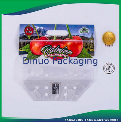 Yiyecek / Giysiler / Bakkal için Geri Dönüşümlü Plastik Özel Baskılı Ambalaj Torbaları