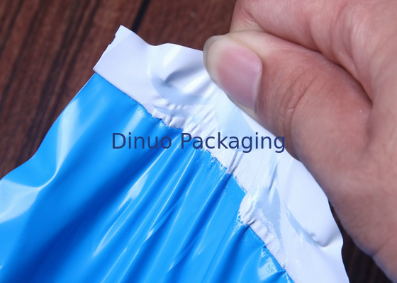 Mavi Ortak Ekstrüde Film Mailer Çantaları Nem Koruması için Plastik Zarflar
