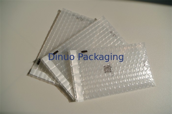 Temizle Poli Bubble Wrap Torbalar Süsler İçin Ambalaj 145x210mm # C