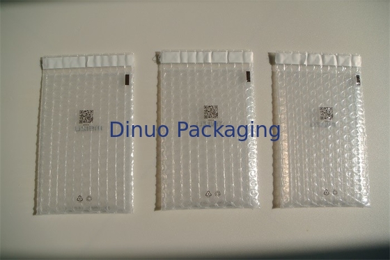 Temizle Poli Bubble Wrap Torbalar Süsler İçin Ambalaj 145x210mm # C