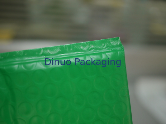 Yeşil Renkli Poly Bubble Mailers, Kabarcık Nakliye Zarfları Isı Yalıtımı