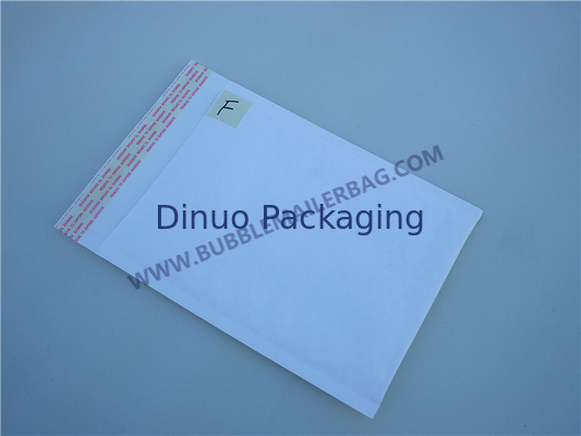 Beyaz Kraft Kabarcık Postaları 45x210mm # C, Özel Bubble Mailer Zarfları
