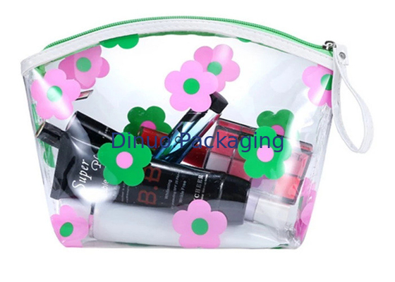 Coloreful Özel Baskılı Pvc Fermuar Çanta, Kozmetik Ambalaj Seyahat Çantası