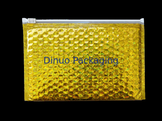 400x300mm Turuncu Açılıp Kapanabilir Fermuar Kabarcık Çantalar Şok Direnci ISO9001