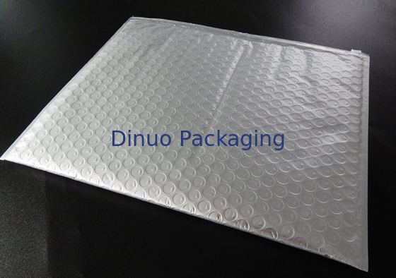 3x5 cm küçük paket perakende için hiçbir baskı kullanımlık fermuar kabarcık çanta paketi
