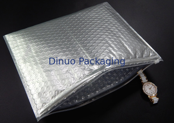 8x12 &#39;&#39; Konteyner Yükler Deniz nakliye Metalik Folyo Yastıklı Zarf Postalar Posta Fermuar Kabarcık Çanta