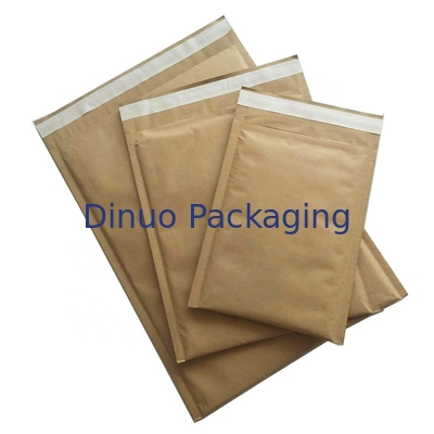 100% Kraft Kağıt Kurye Teslimat Torbası Petek Kağıt Yastık Mailer
