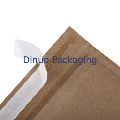 100% Kraft Kağıt Kurye Teslimat Torbası Petek Kağıt Yastık Mailer